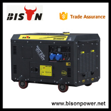 BISON China Zhejiang silent electric air-cooled diesel generator with rings